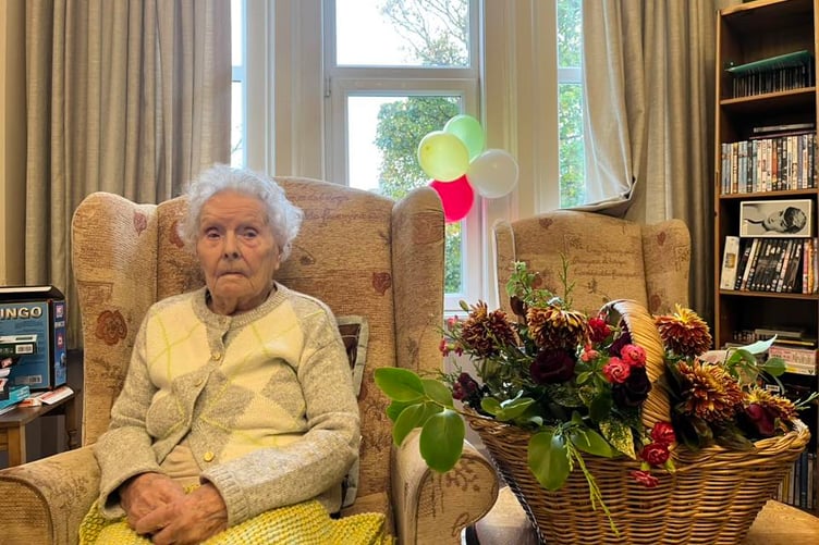 108-year-old Evelyn Teare