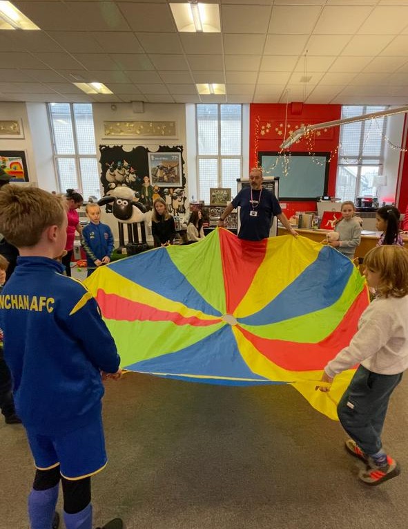 Parachute games