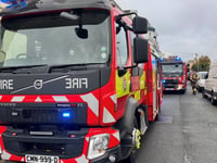 Fire crews tackle house blaze after residents alerted by smoke alarm