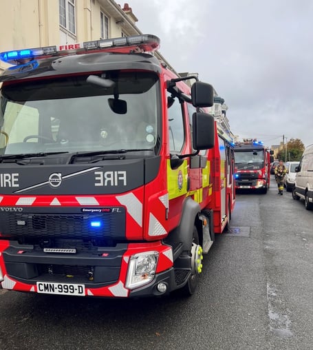 Crews from Douglas were mobilised at 11.48am following reports of a structure fire on Head Road, Douglas on Tuesday morning