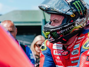McGuinness reveals ‘terrifying’ TT moment that made him stop mid-race