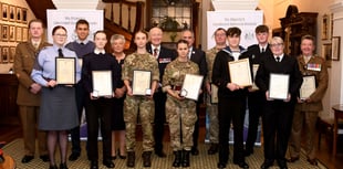 Ten photographs as Annual Cadet Awards celebrated at Government House