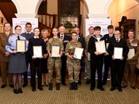 Ten photographs as Annual Cadet Awards celebrated at Government House