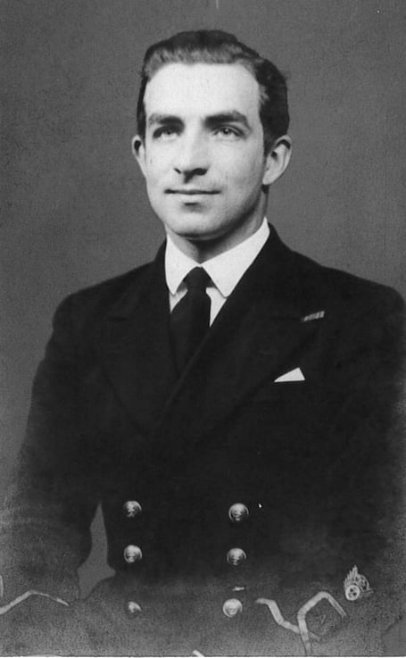 Richard Chard in uniform