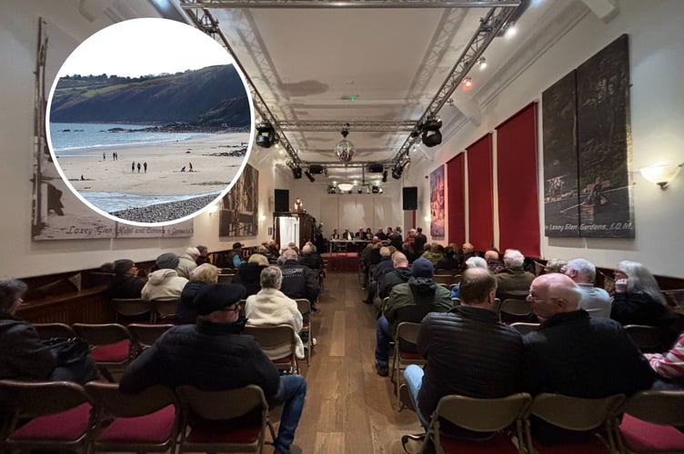 A public meeting on Wednesday, October 22 about Manx Utilities plans to build a sewage treatment works in Axnfell Plantation and five pumping stations