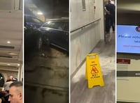 Vehicles damaged in sailing that saw captain issue 'code red'