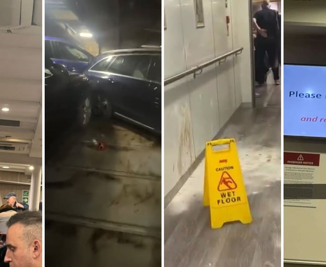 Vehicles damaged in sailing that saw captain issue 'code red'