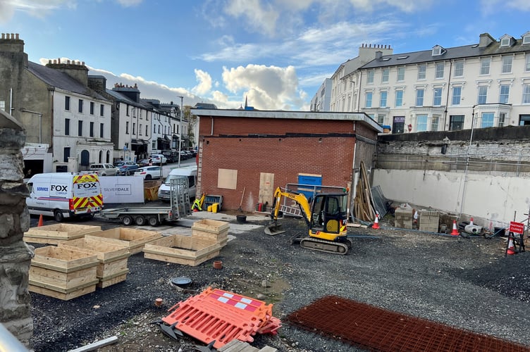 Work resumes at Living Hope church site on Finch Road