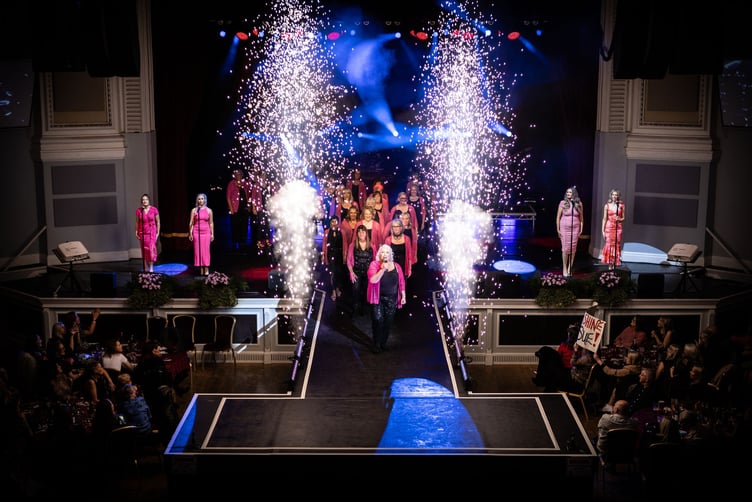 All glitter and sparkle!