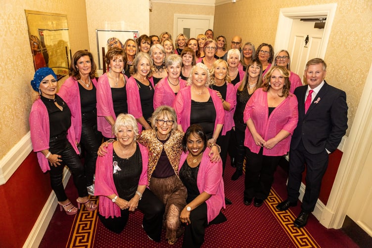 All 29 models at this year's Fashion For Life event