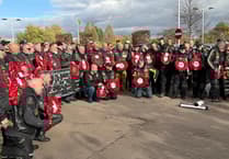 Remembrance Day wreath transported overseas from the Isle of Man to Staffordshire