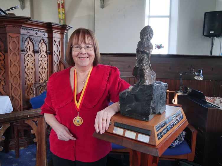 Annie Kissack, the winner of last year's award