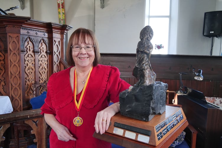 Annie Kissack, the winner of last year's award