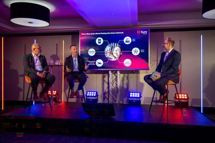 Bader, Alistair and James in the Isle of Man