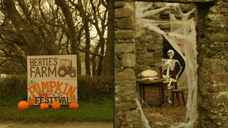 Hundreds of families celebrated Hop-Tu-Naa at Bertie’s Farm Pumpkin Festival