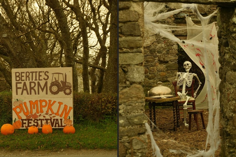 Hundreds of families celebrated Hop-Tu-Naa at Bertie’s Farm Pumpkin Festival