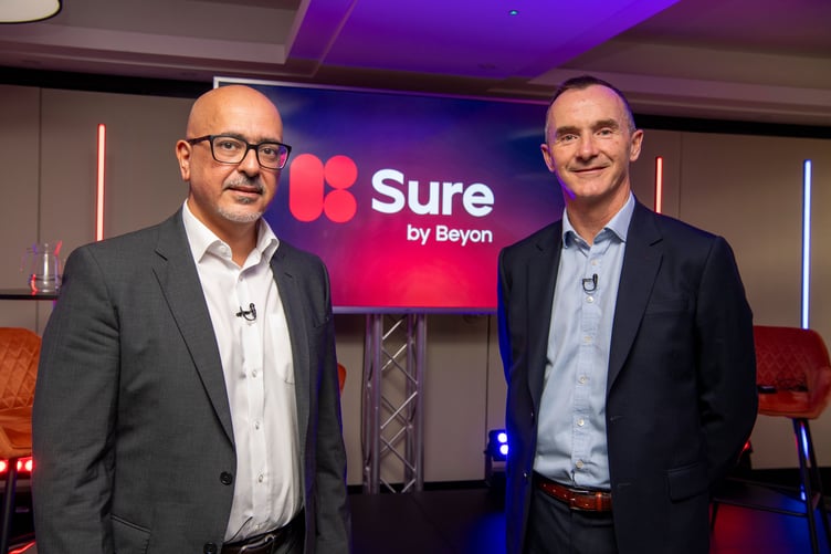 Bader and Alistair unveil Sure by Beyon