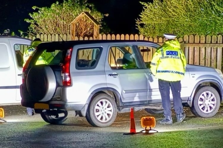 Police stopped more than 30 vehicles for checks as part of the latest Operation Uplift exercise