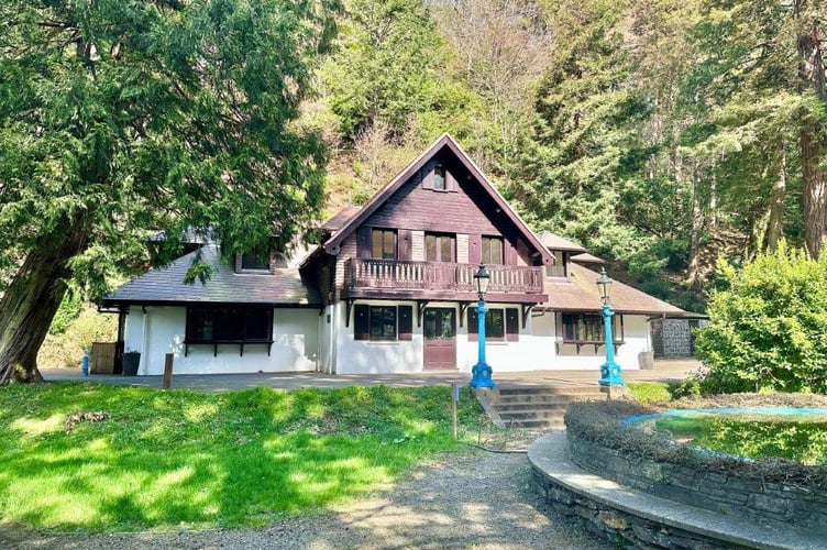The Swiss Chalet at Glen Helen