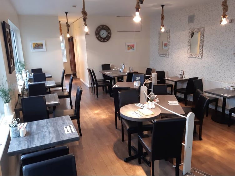 Inside Cafe Delight in Douglas