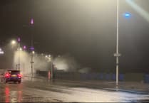 Watch as large waves crash over Douglas Promenade amid amber weather alert