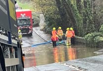 Traffic at a standstill as Police close road following 'significant flooding'