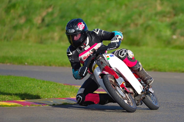 Max Ingham, riding for the 1664 Developments team, set the fastest lap of the day with a time of 58.610 seconds (Photo: Russell Moore)