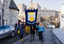 Procession through Castletown marks Buchan School's move to new home