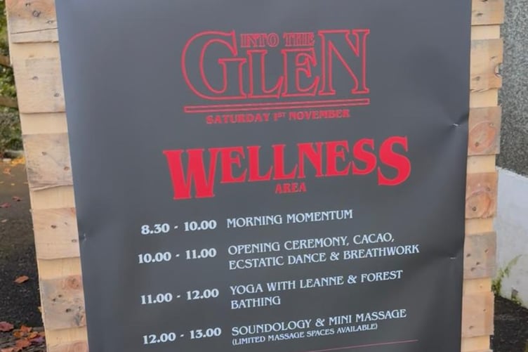 The itinerary of the day.