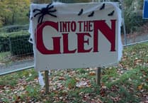 Pictures as Isle of Man beauty spot is transformed into spooky festival site