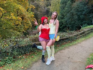 'I went to a one-day festival at an island beauty spot'