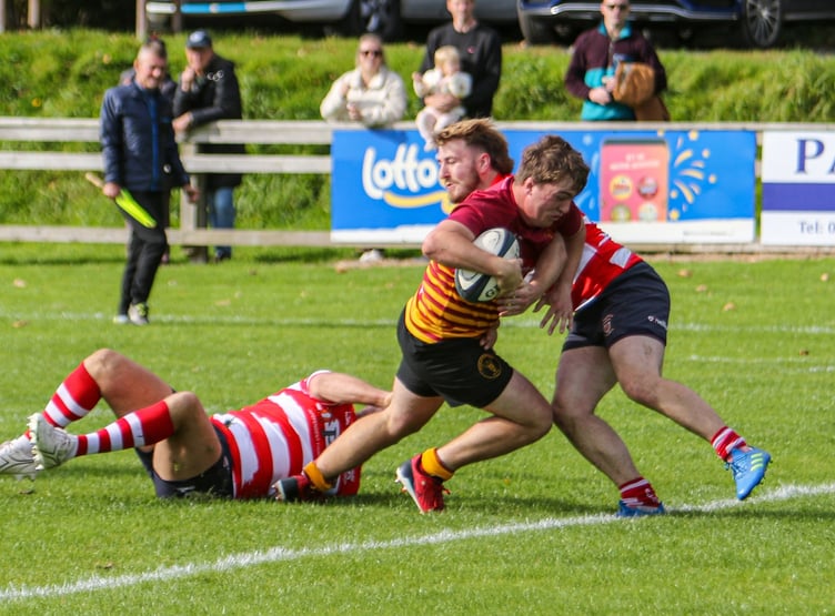 Harry Hewson in unstoppable form against Vale of Lune last year (Photo: Richard Ebbutt)