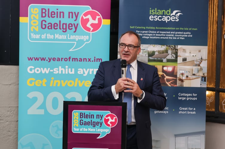 Chief Minister, Hon. Alfred Cannan MHK, endorsing the Year