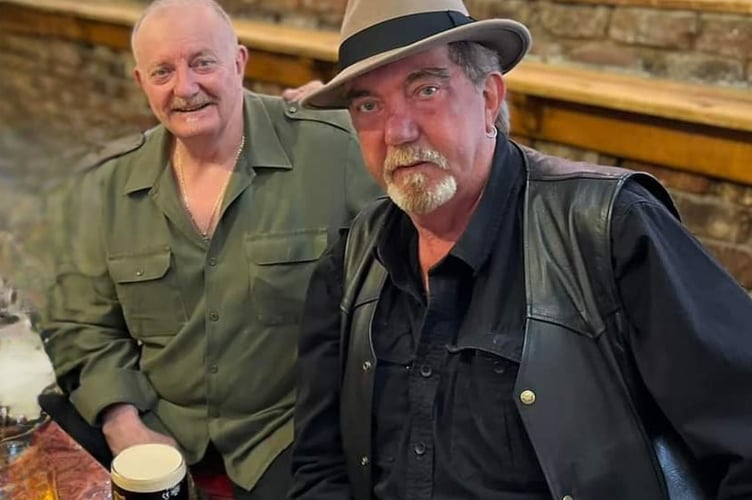 Tony Miskimmon with his brother Frankie