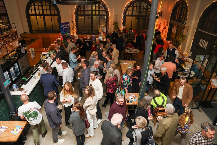 Some of the guests at the event