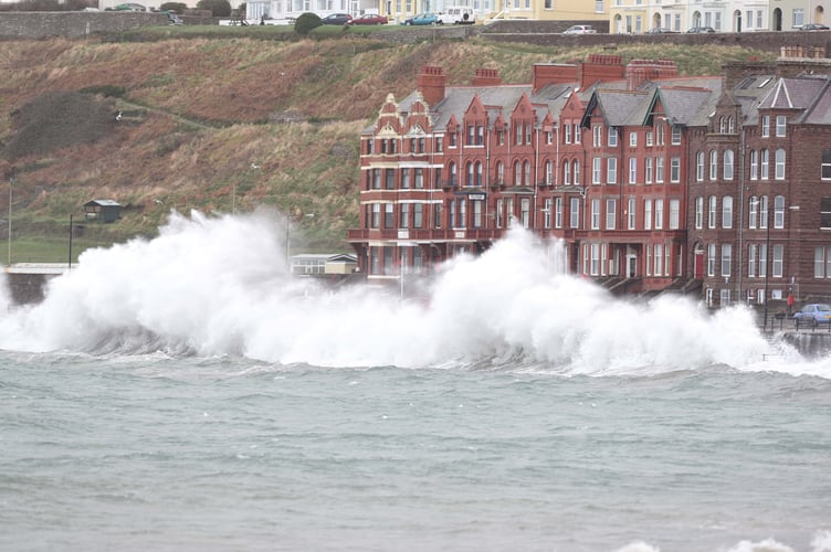 Minor coastal overtopping with slight debris is expected to affect exposed coasts and promenades around the next two high tides