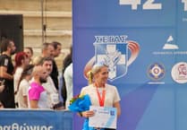 Christa Cain sets new 10k PB at Greek Championships