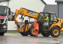 Work resumes at stalled housing estate as notice hand delivered to residents