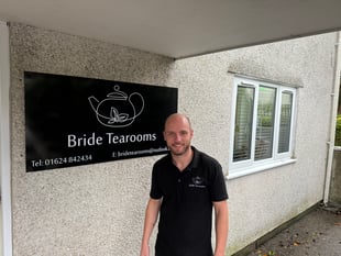 The dad 'taking a gamble' by reopening beloved tearoom