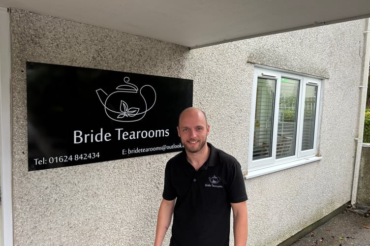 Lee Butterworth is proud to reopen Bride Tearooms, once a northern favourite and hopes the Bride residents and those from further afield will give it a try