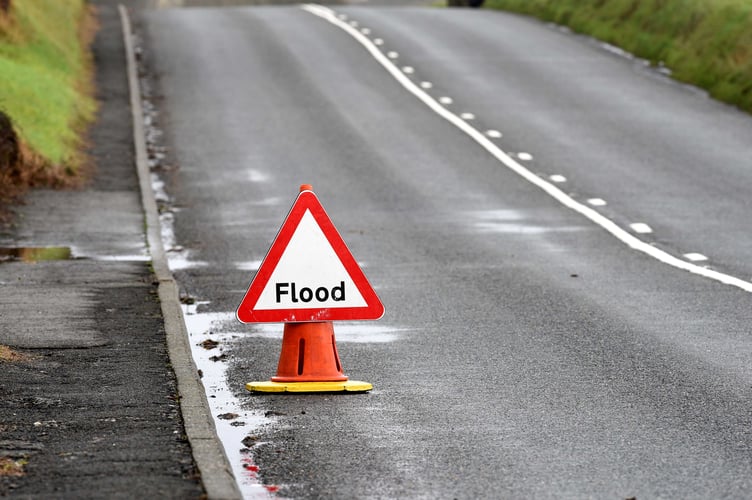 The DoI has issued a warning to residents as another spell of heavy rain is expected to sweep across the Isle of Man overnight