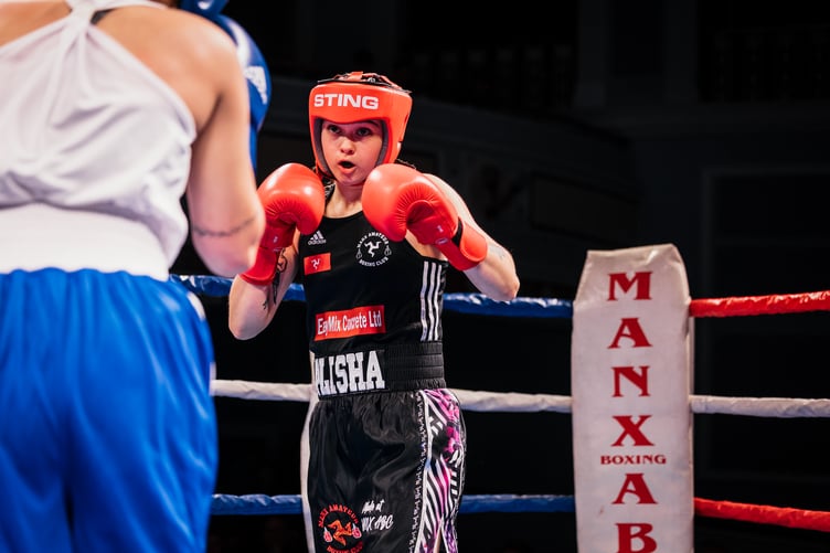 Alisha Craine bagged one of the island's seven wins in the Isle of Man Challenge Cup on Saturday night (Photo: Ricciardi Media)