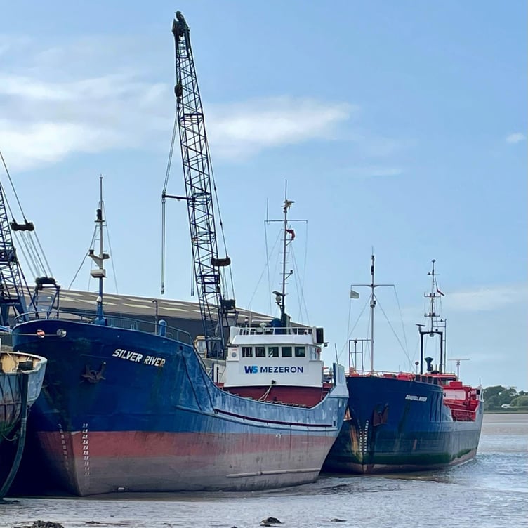 Silver River and her replacement Snaefell River