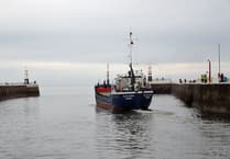Cargo vessel leaves Isle of Man for final time to begin next chapter of her story