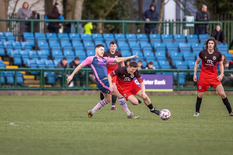 FC Isle of Man v West Didsbury and Chorlton at the Bowl (Photo: Gary Weightman)