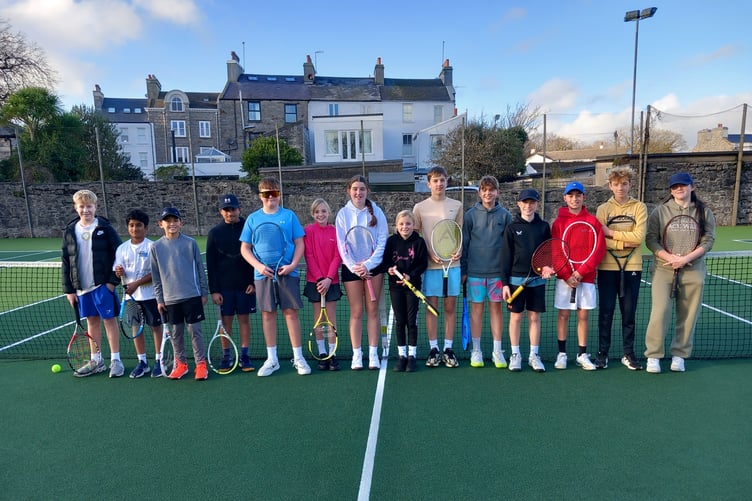The recent junior competition at Castletown LTC