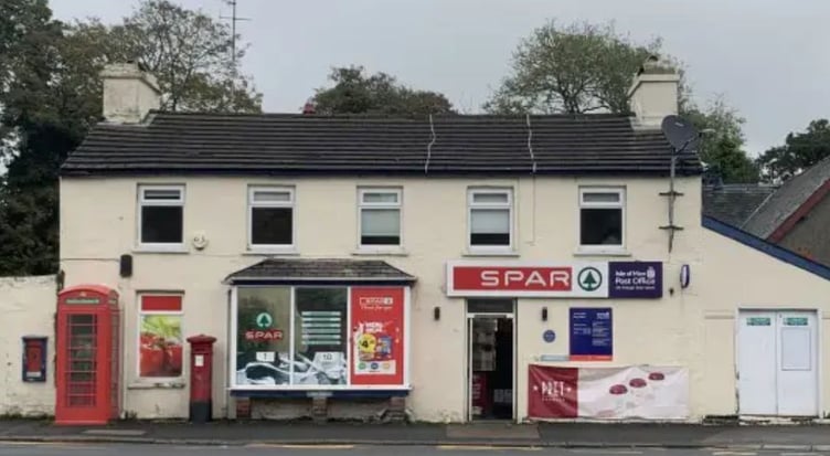 The Spar shop in Union Mills is up for sale