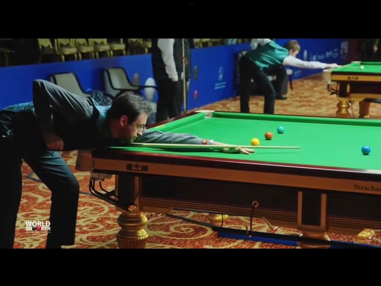 Darryl Hill in action in Qatar