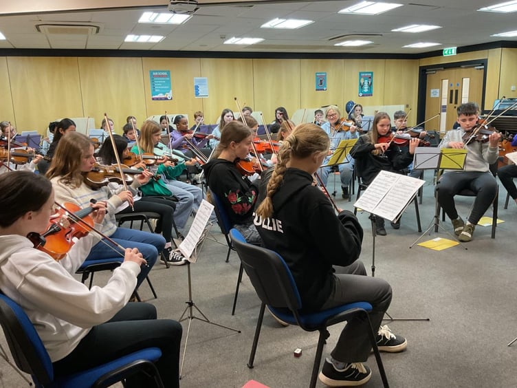 Manx Youth Orchestra rehearsals are well underway