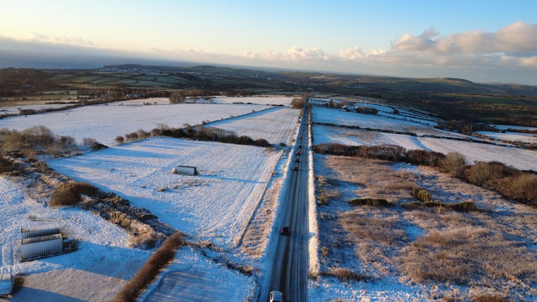 The A18 Mountain Road between Ramsey and Creg Ny Baa, along with the Tholt Y Will Road from the S Bends near Tholt Y Will Cottage, will remain closed until tomorrow (Thursday)
